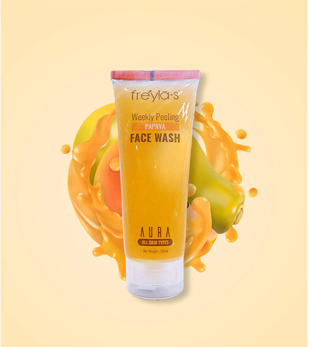 Freyias Weekly Peeling Papaya Face Wash (100ml)