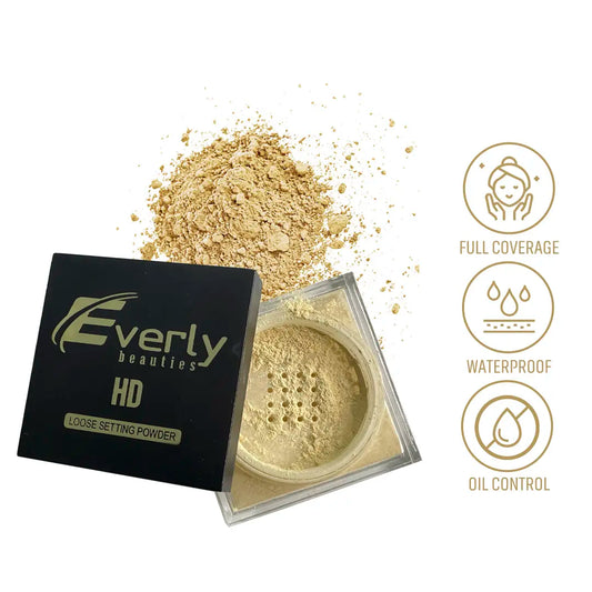 Everly Beauties HD Loose Setting Powder - Banana