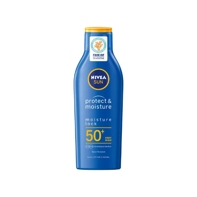 Nivea Sun Protect & Moisture Sun Lotion SPF 50+ (200ml)
