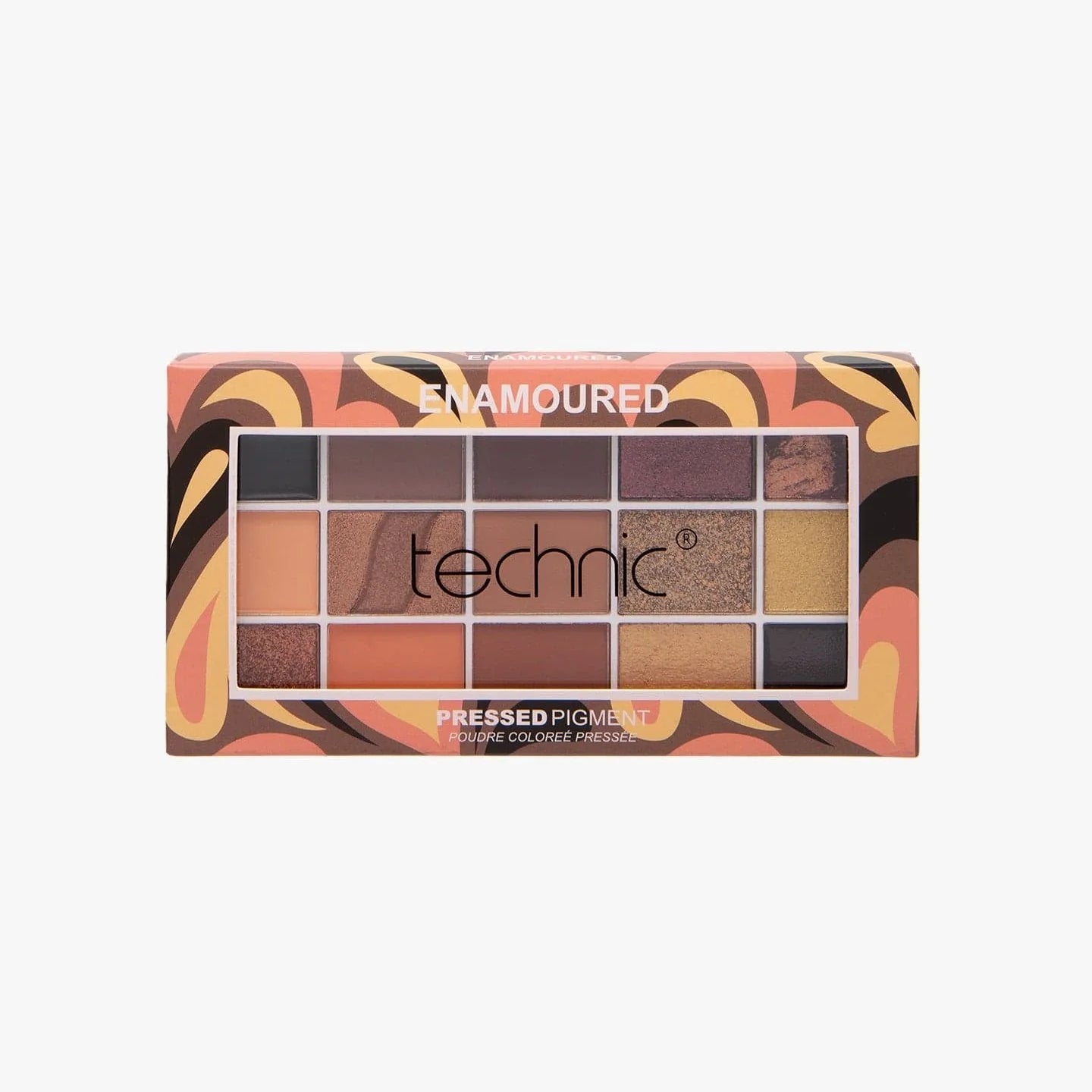 Technic Pressed Pigment Eyeshadow Palette – Enamoured (29.6gm)