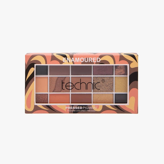 Technic Pressed Pigment Eyeshadow Palette – Enamoured (29.6gm)