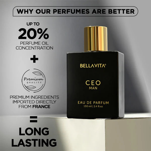 Bella Vita CEO Man Perfume - Eau De Parfume (100ml)