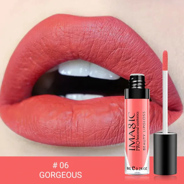 Imagic Beauty Matte Liquid Lipstick-06 (8ml)