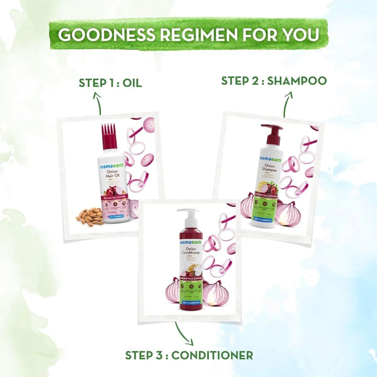 Mamaearth Onion Hair Oil (150ml)