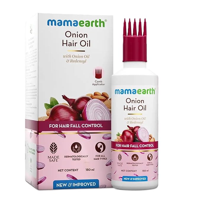 Mamaearth Onion Hair Oil (150ml)