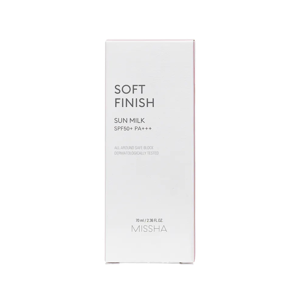 Missha All Around Safe Block Soft Finish Sun Milk SPF50+ Or PA+++ (70ml)