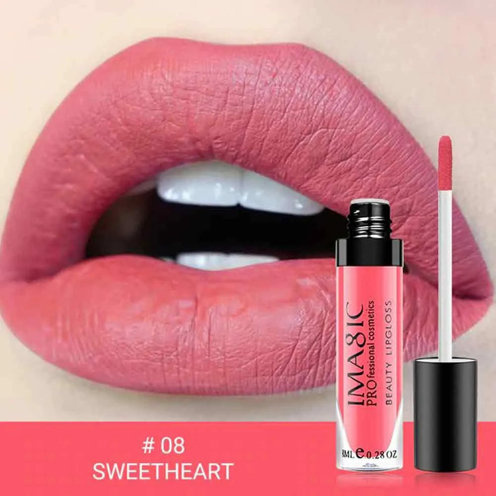 Imagic Beauty Matte Liquid Lipstick-08 (8ml)
