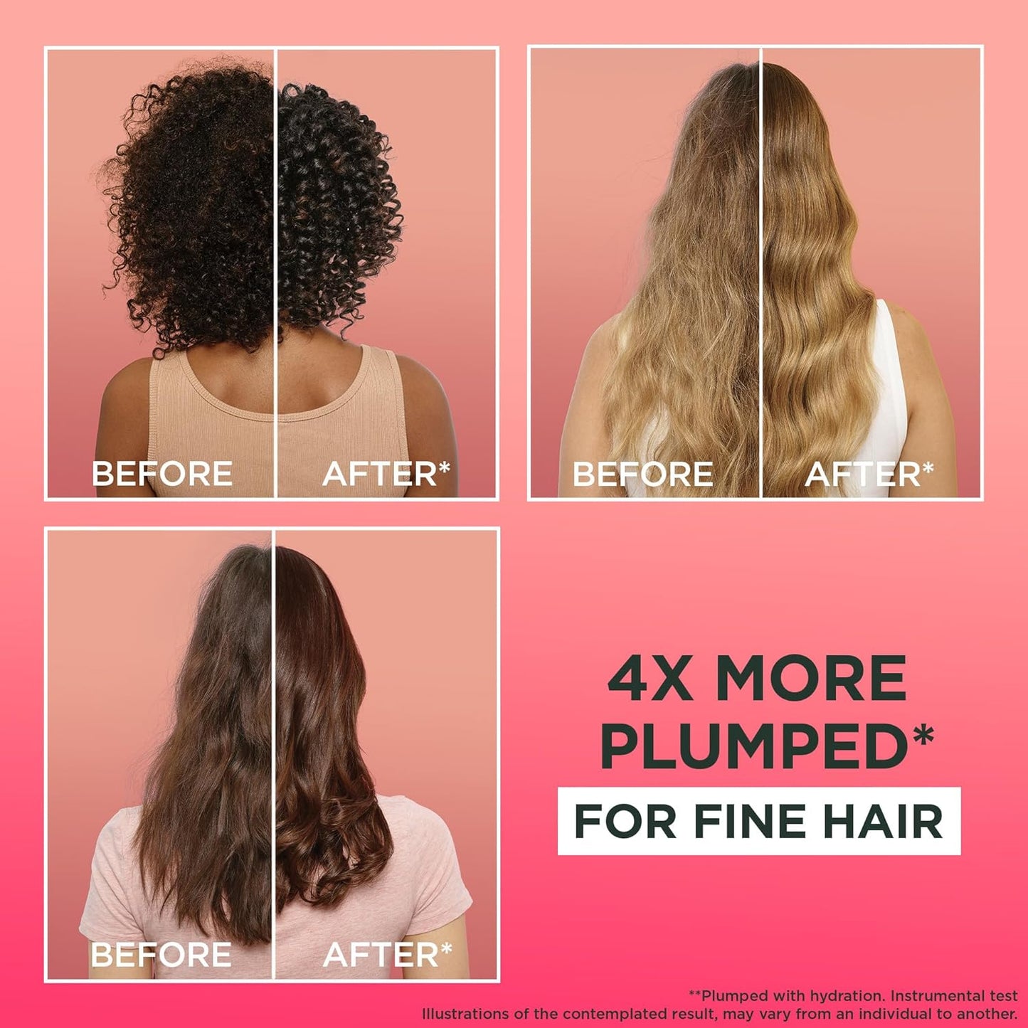 Garnier Ultimate Blends Hair Food Watermelon & Pomegranate 3-In-1 Hair Mask (390ml)