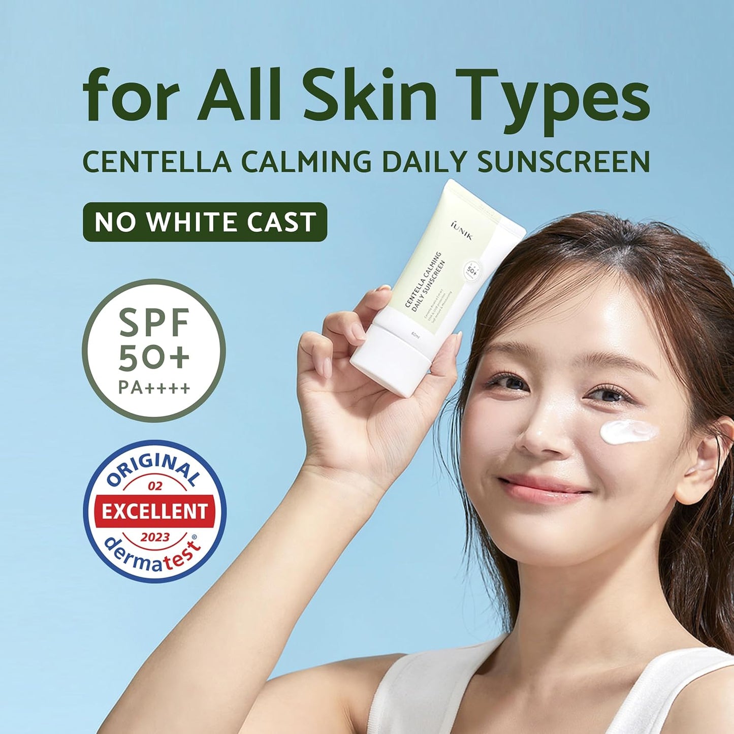 iUNIK - Centella Calming Daily Sunscreen (60ml)