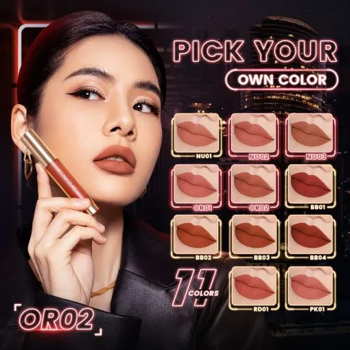 FA425 – Focallure Ultralight Matte Liquid Lipstick (OR01)
