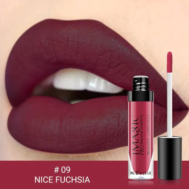 Imagic Beauty Matte Liquid Lipstick-09 (8ml)