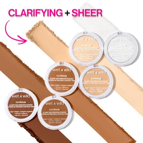 Wet n Wild Bare Focus Clarifying Finishing Powder - Light-Medium