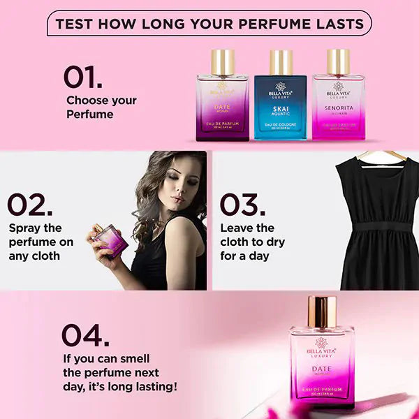 Bella Vita Date Women Perfume - Eau De Parfum (100ml)