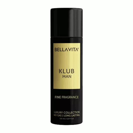 Bella Vita KLUB Man Fine Fragrance Luxury Body Spray (150ml)