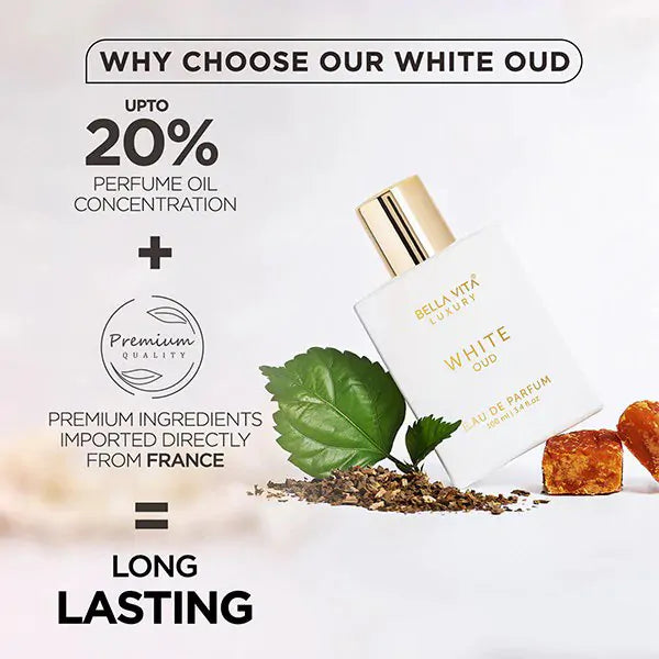 Bella Vita White Oud Unisex Perfume - Eau De Parfum (100ml)