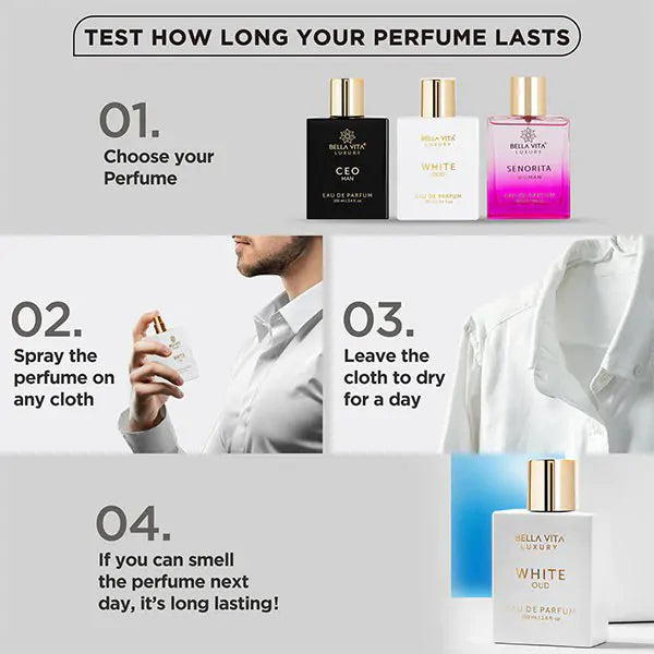 Bella Vita White Oud Unisex Perfume - Eau De Parfum (100ml)