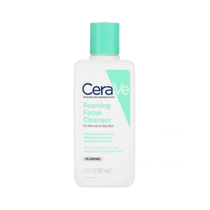 Cerave Foaming Facial Cleanser For normal To Oily Skin (87ml)