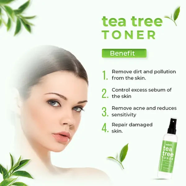 Skino Tea Tree Toner With (Light Aha,Bha,Pha) -100ml