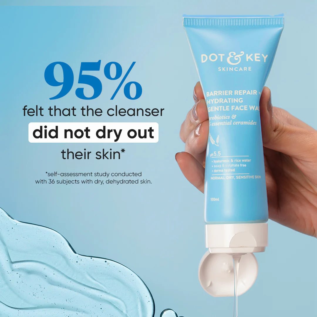 Dot & Key Barrier Repair Gentle Hydrating Face Wash (100ml)