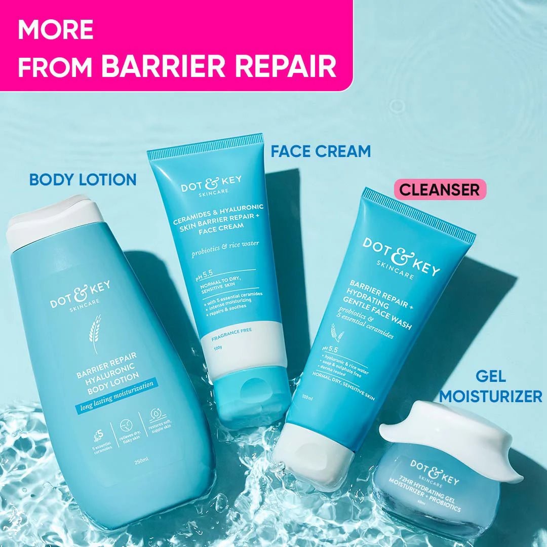 Dot & Key Barrier Repair Gentle Hydrating Face Wash (100ml)