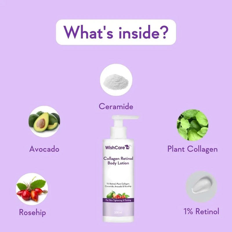 WishCare Collagen Retinol Body Lotion (200ml)