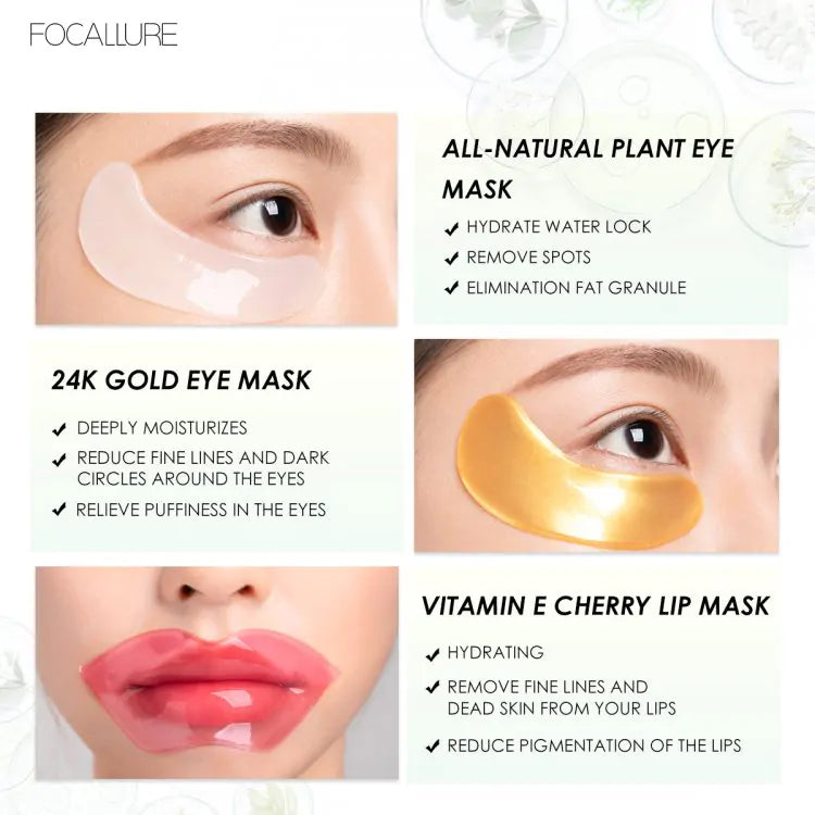 FASC01 – Focallure Collagen Crystal Hydra Gel Eye Mask