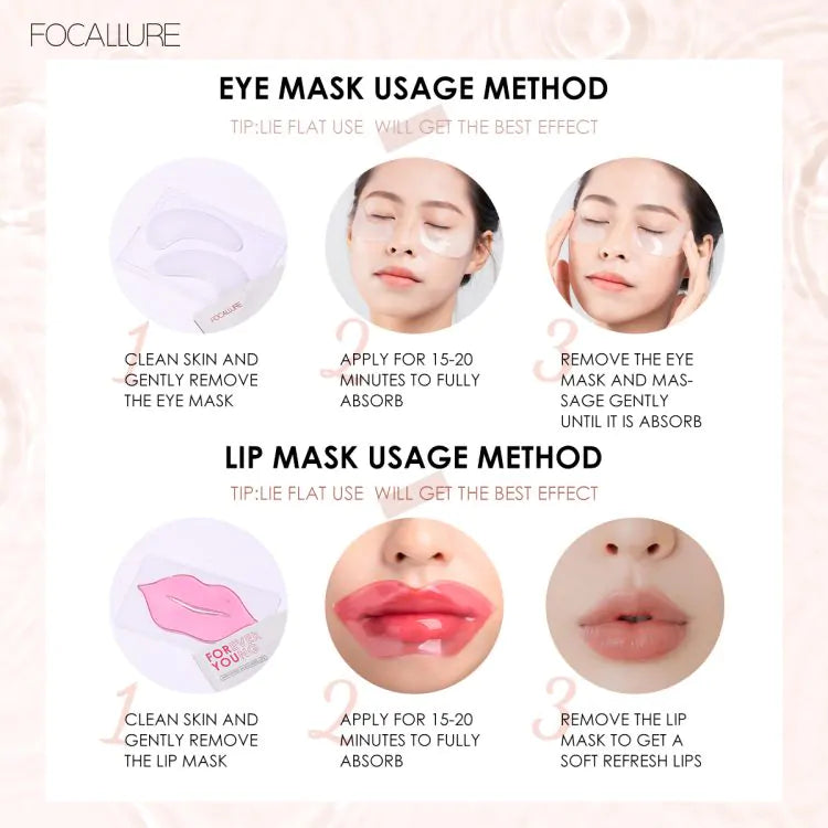 FASC01 – Focallure Collagen Crystal Hydra Gel Eye Mask