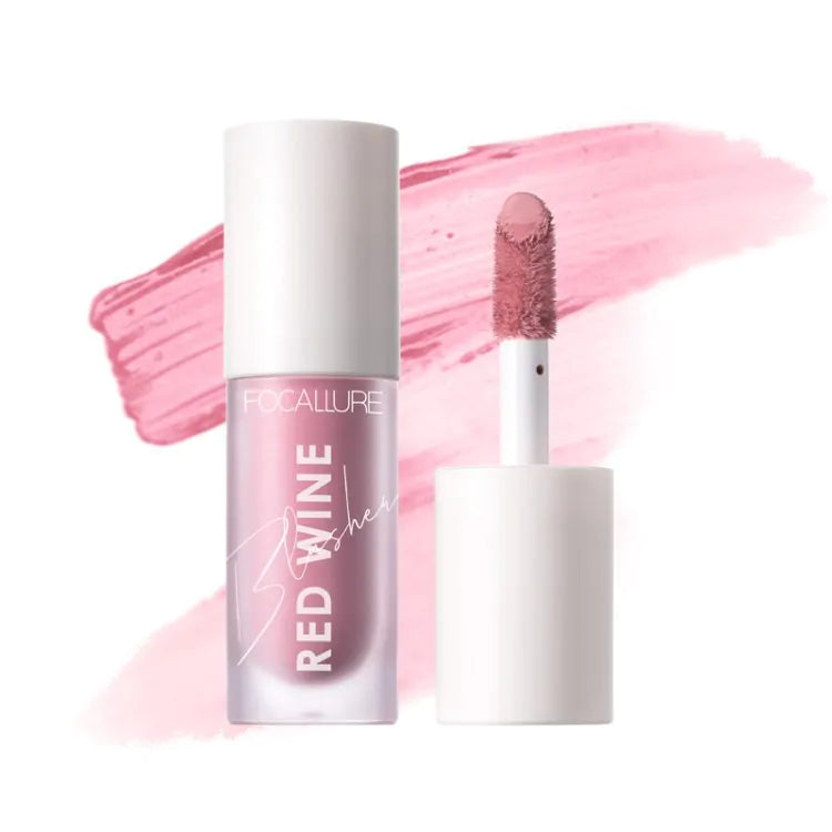 FA89 – Focallure Hangover RED WINE Blusher – 5g (B04 PINK LADY)