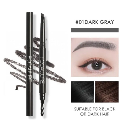 FA18 – Focallure Waterproof Auto Brows Pen (01 Dark Gray)