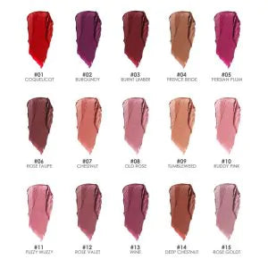 FA24 – Focallure Waterproof Matte Liquid Lipstick Shade 03 Burnt Umber