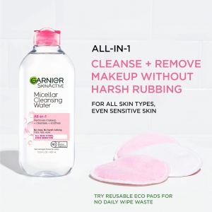 Garnier Skin Active Micellar Cleansing Water For Sensitive Skin (125ml)