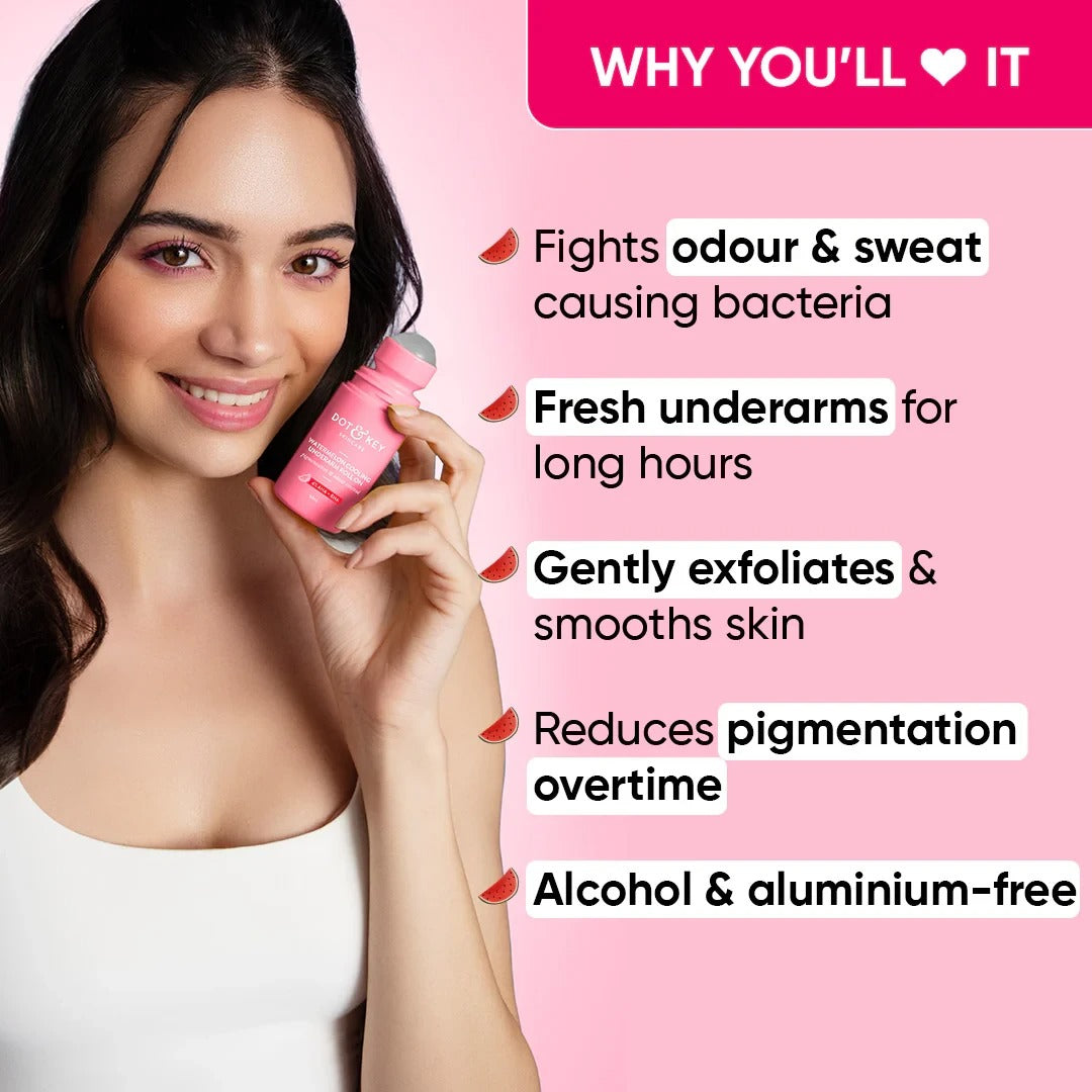 Dot & Key Watermelon Cooling Underarm Roll On (50ml)