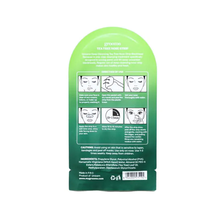Groome Tea Tree Purifying & Deep Cleansing Nose Strip