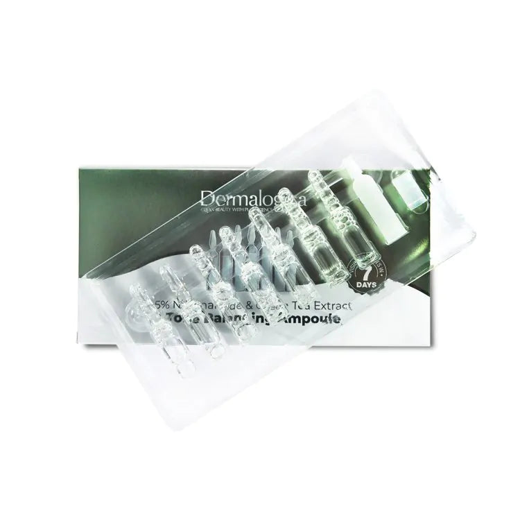 Dermalogika Tone Balancing Ampoule with 5% Niacinamide & Green Tea Extract - 7 ampoule (21ml)