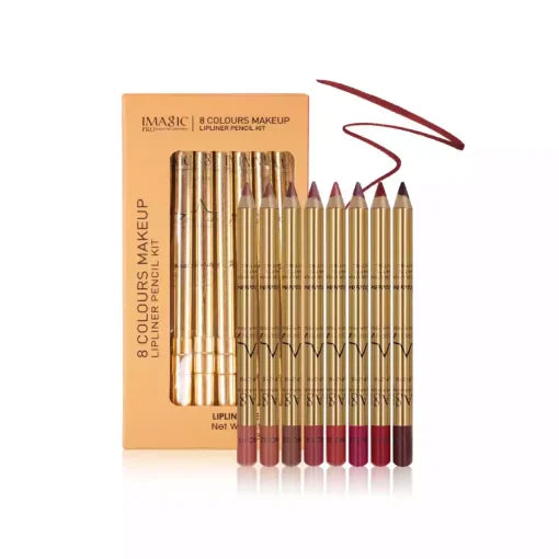 Imagic 08 Color Matte Lip Liner Set