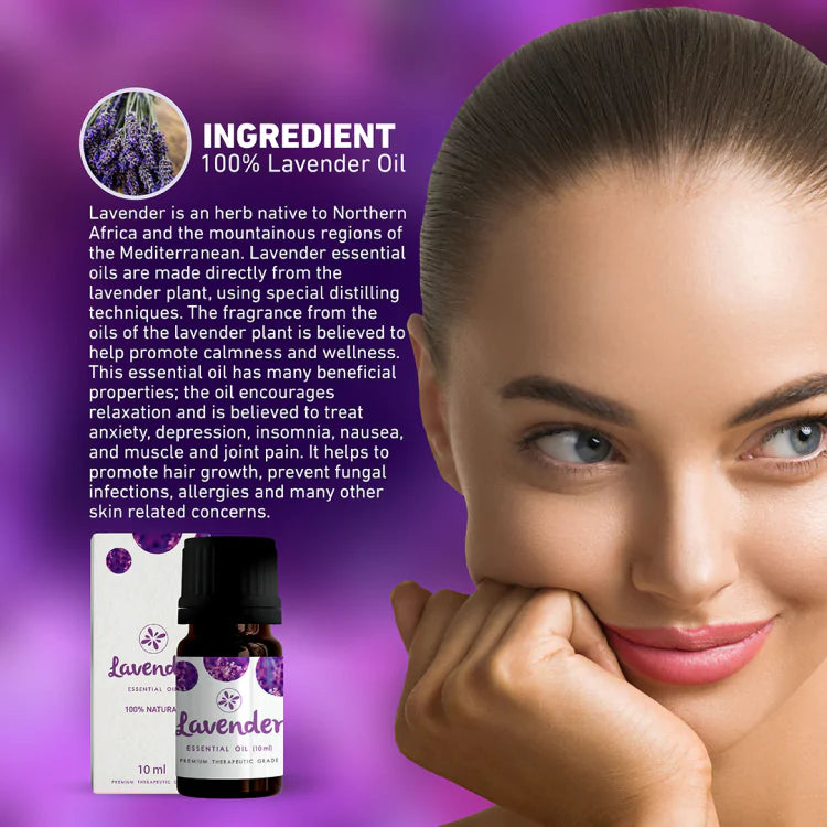 Skin Cafe 100% Natural Essential Oil – Lavender (10ml)