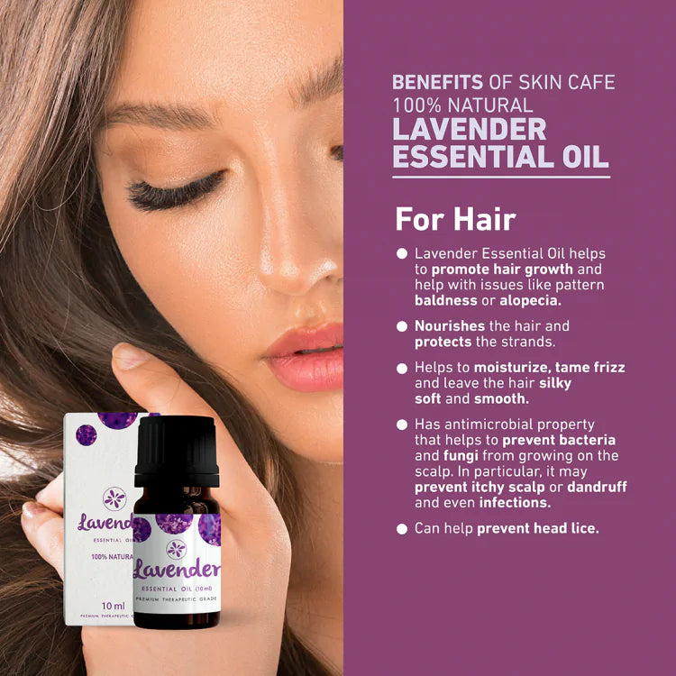 Skin Cafe 100% Natural Essential Oil – Lavender (10ml)