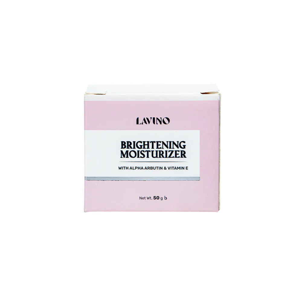 Lavino Brightening Moisturizer – with Alpha Arbutin & Vitamin E (50g)