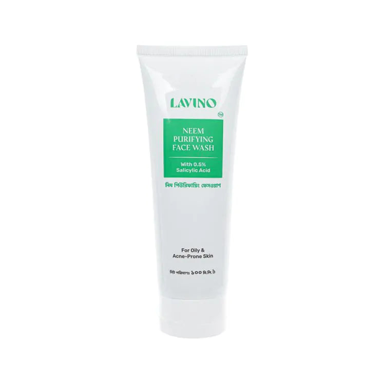 Lavino Neem Purifying Face Wash With 0.5% Salicylic Acid (100ml)