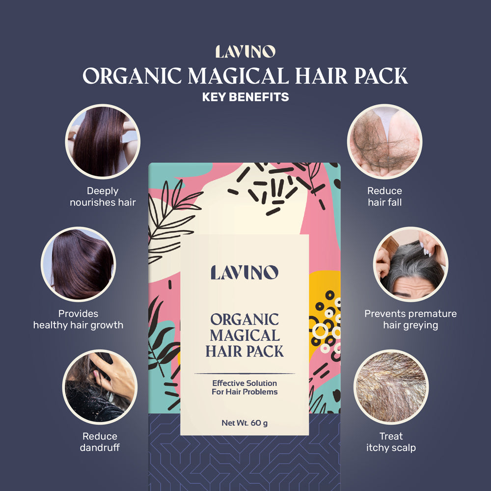 Lavino Organic Magical Hair Pack (60g)