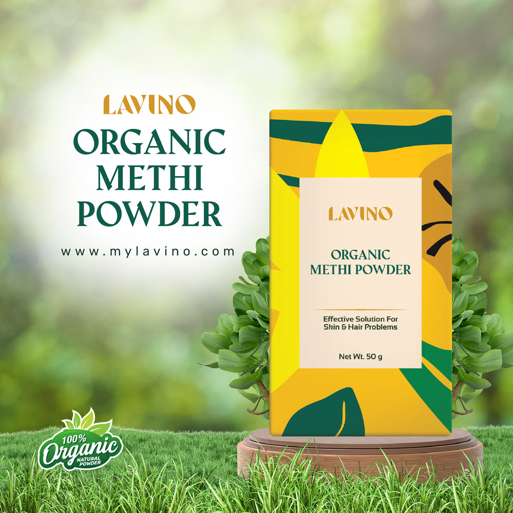 Lavino Organic Methi Powder (50g)