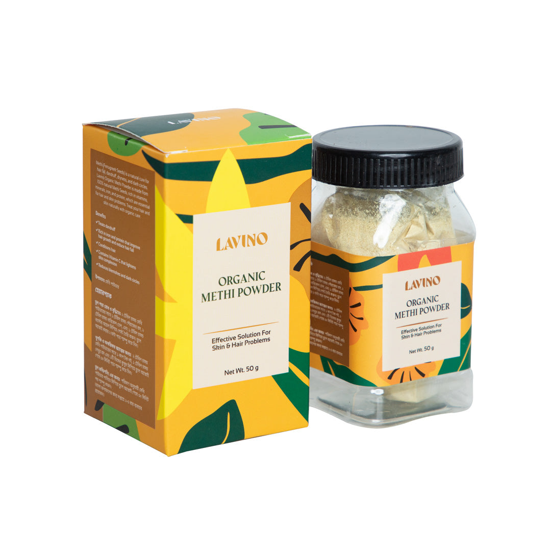 Lavino Organic Methi Powder (50g)