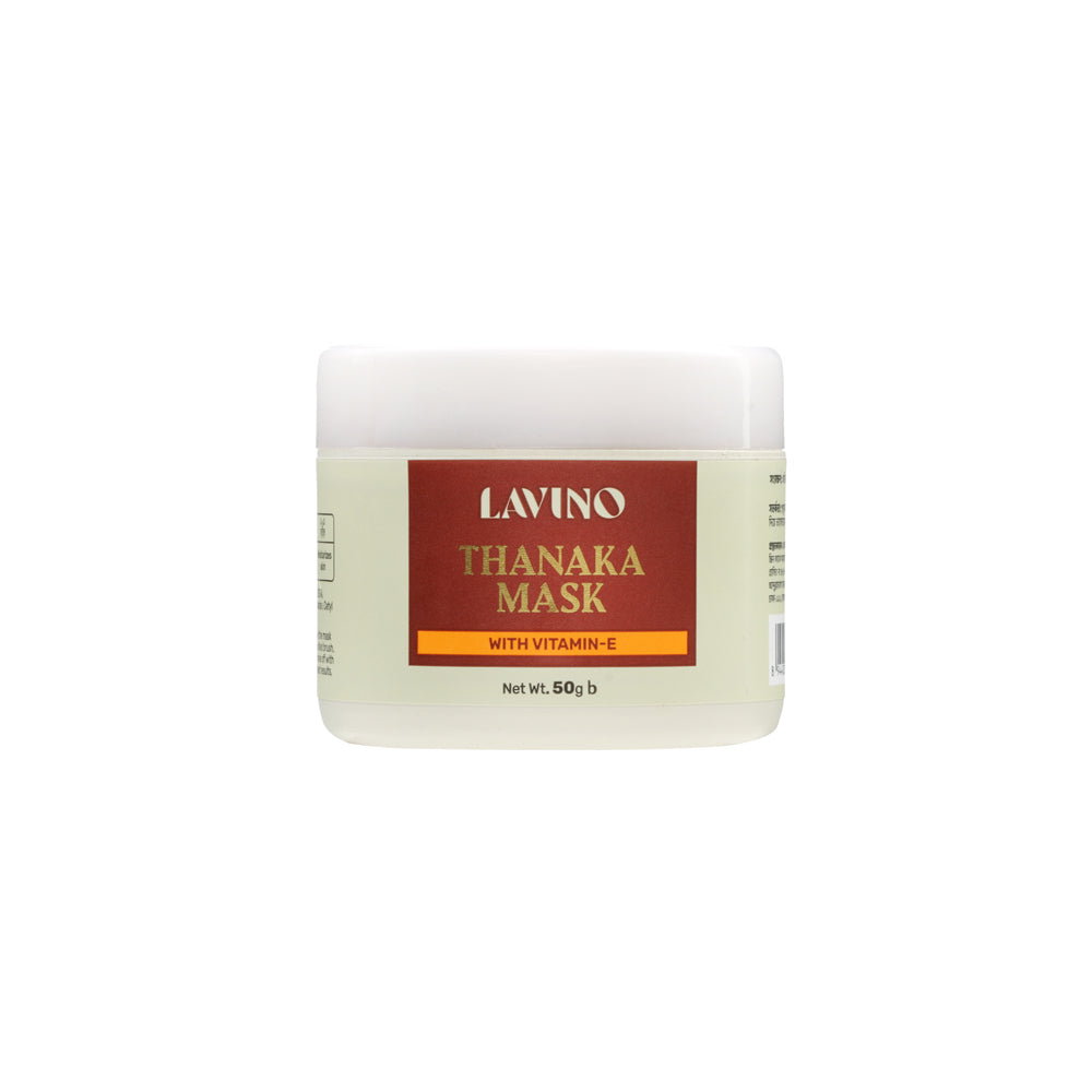 Lavino Thanaka Mask with Vitamin E (50g)