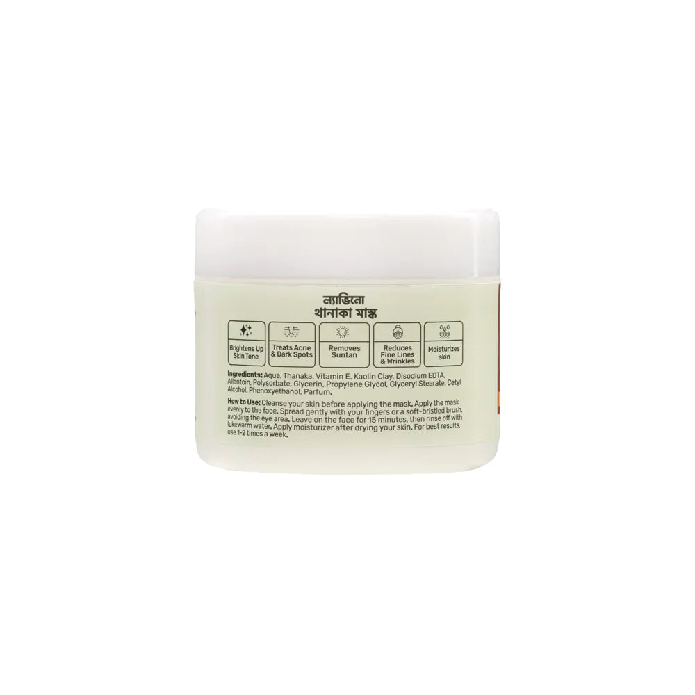 Lavino Thanaka Mask with Vitamin E (50g)