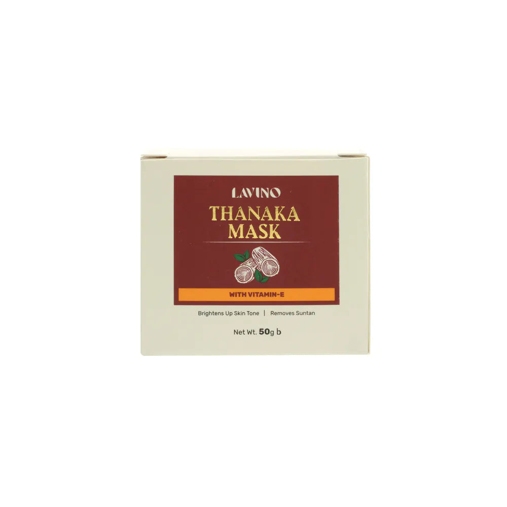 Lavino Thanaka Mask with Vitamin E (50g)