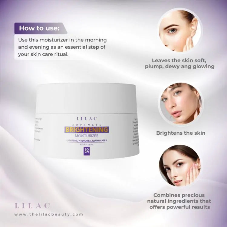Lilac Advanced Brightening Moisturizer (50gm)