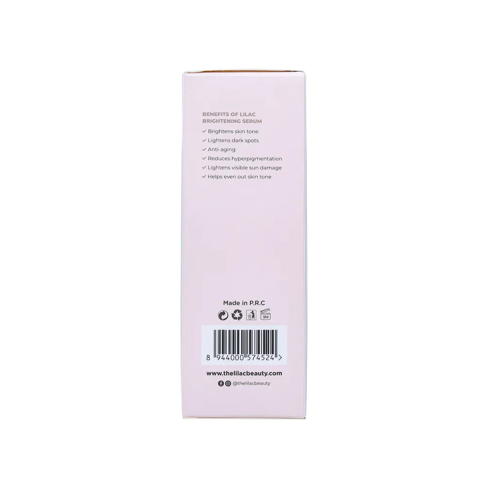 Lilac Brightening Serum With 2% Alpha Arbutin And 1% Kojic Acid (30ml)