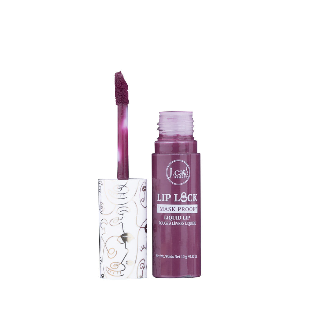 JCat Lip Lock Mask Proof Liquid Lipstick - Honourable