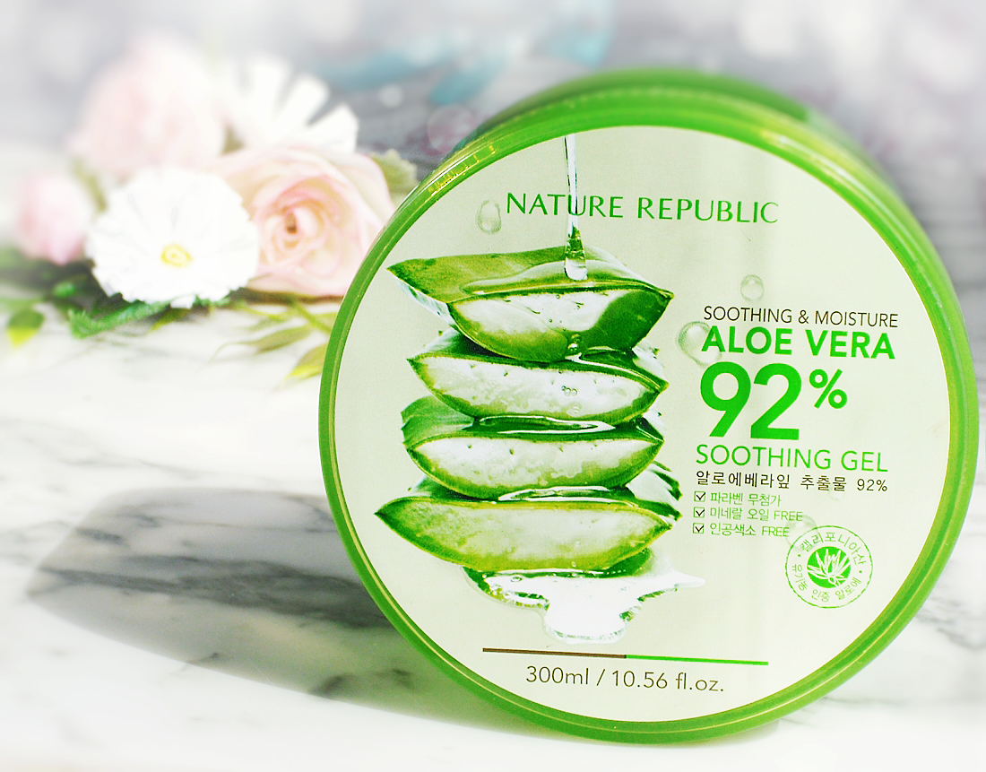 Nature Republic Soothing & Moisture Aloe Vera 92% Soothing Gel (300ml)