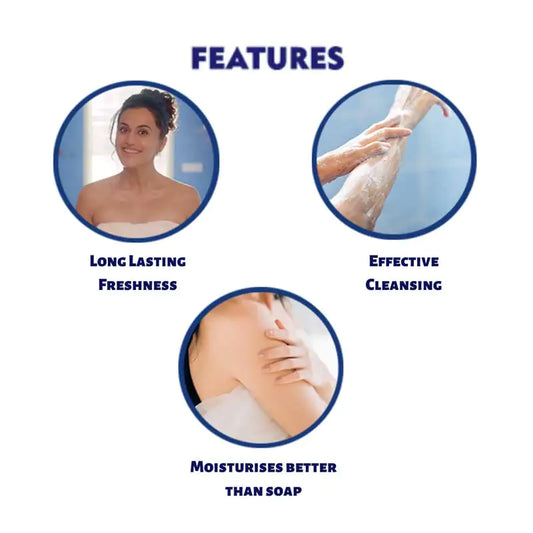 Nivea Female Shower Gel Lemon & Oil - Germany (250ml)